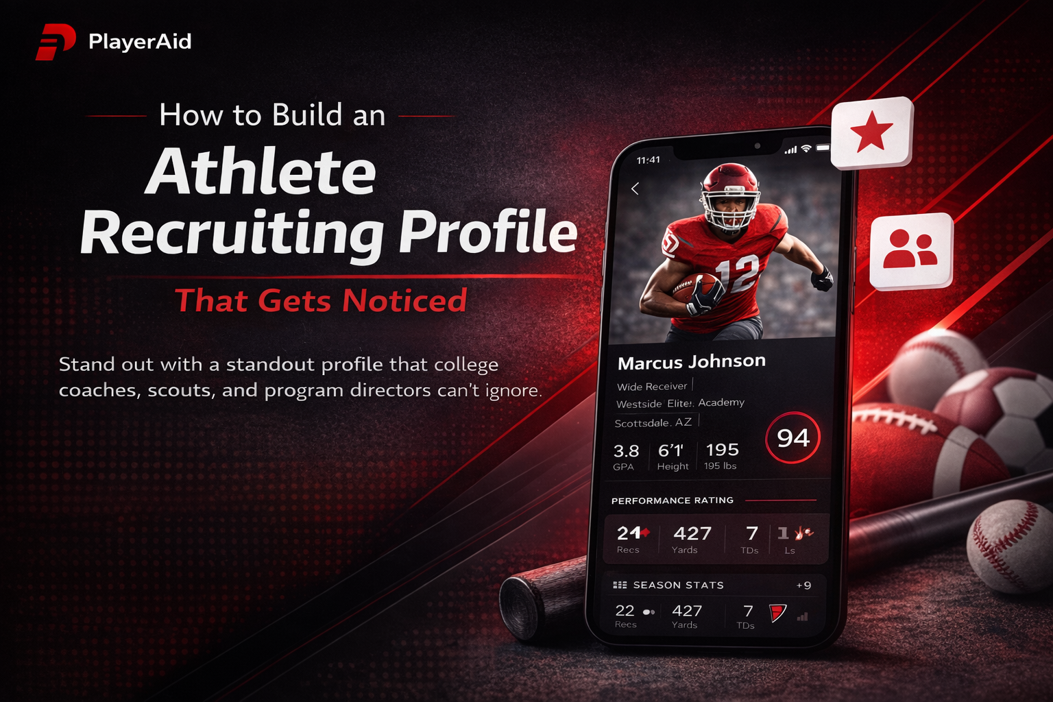 How to Build an Athlete Recruiting Profile That Gets Noticed